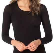 Camiseta Trifil AF Segunda Pele ML C06311 UN Preto (UNI0008)