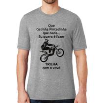 Camiseta Trilha com o vovô - Foca na Moda