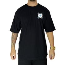 Camiseta Trip Side Oversized Fox Graffiti Preto