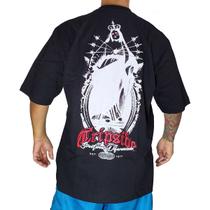 Camiseta Trip Side Overzise Divino Preto S-366 Cor:PretoTamanho:M