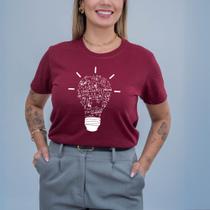 Camiseta Tshirt Algodão Estampa Heróis que Não Usam Capas 482 Moda Profissão Professor Uniforme Camiseta Tshirt Algodão Estampa Heróis que Não Usam Capas 482 Moda Profissão Professor Uniforme