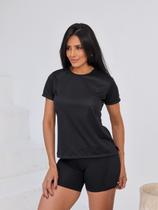 Camiseta TShirt Básica Dry Fit Feminina Treino Corrida Academia Oferta