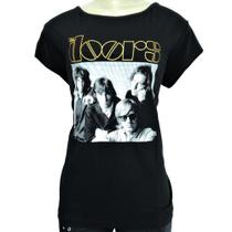 Camiseta Tshirt Blusinha Feminina The Doors - Safira Rocks