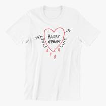 Camiseta Tshirt Harry Styles Cantor Música Fine Line Algodão - Dking Creative