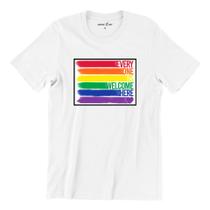 Camiseta Tshirt LGBT Unissex Plus Size Todos São Bem Vindos Aqui