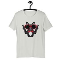 Camiseta Tshirt Masculina Bulldog Love Glasses