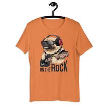 Camiseta Tshirt Masculina Bulldog On The Rock