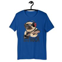 Camiseta Tshirt Masculina - Dog On The Rock