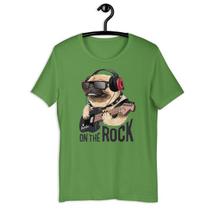 Camiseta Tshirt Masculina - Dog On The Rock