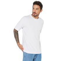 Camiseta TUBULAR Oversized Streetwear Branca Unissex Algodão fio 20 Ultra Pesado