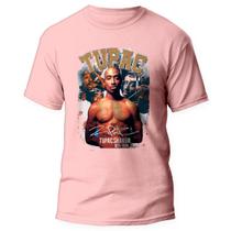 Camiseta Tupac 2pac Rapper Rap camisa Hip Hop 1 Rosa