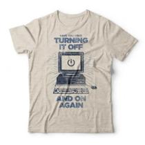 Camiseta Turning It Off And On Camiseta Turning It Off And On