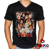 Camiseta Twice 100% Algodão Once K-pop Geeko