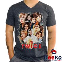 Camiseta Twice 100% Algodão Once K-pop Geeko