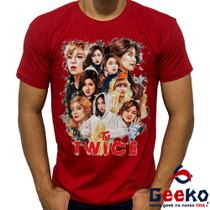 Camiseta Twice 100% Algodão Once K-pop Geeko