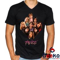 Camiseta Twice 100% Algodão Ready To Be K-pop Once Geeko