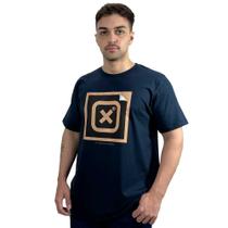 Camiseta Txc Masculina Azul Marinho Original Estampada New