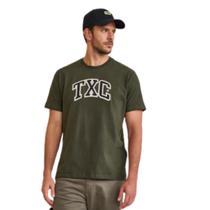 Camiseta Txc Verde Logo Branco 192728 Cor:Verde MilitarTamanho:G Camiseta Txc Verde Logo Branco 192728 Cor:Verde MilitarTamanho:G