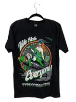 Camiseta Type O Negative We Hate Everyone - Estampa Caveira e Foguete Camiseta Type O Negative We Hate Everyone - Estampa Caveira e Foguete