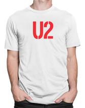 Camiseta U2 Rock Música Red Camisa 100% Algodão
