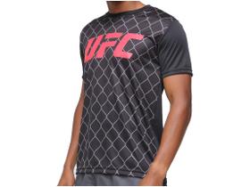 Camiseta UFC Ring Masculina manga Curta Preta