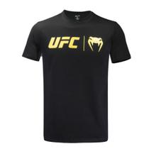 Camiseta ufc venum classic - black/gold Camiseta ufc venum classic - black/gold