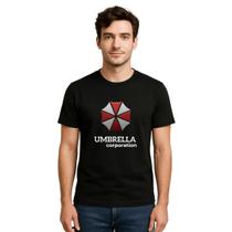 Camiseta Umbrella Corporation Resident Evil Unissex Blusa - NoBrand Camiseta Umbrella Corporation Resident Evil Unissex Blusa - NoBrand