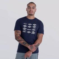 Camiseta Umbro Football Evolution Marinho