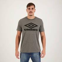 Camiseta Umbro Large Logo Duo Cinza