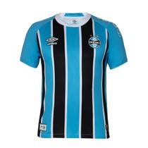 Camiseta Umbro M/C Grêmio I 2025 Jogador Masc U31G03491-312 Azul/Preto