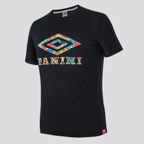Camiseta Umbro x Panini Diamond Juvenil Preta Camiseta Umbro x Panini Diamond Juvenil Preta