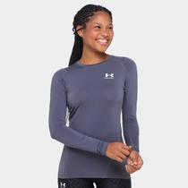 Camiseta Under Armour Heatgear Manga Longa Feminina Camiseta Under Armour Heatgear Manga Longa Feminina