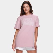 Camiseta Under Armour MC Rival OS Camp Feminina