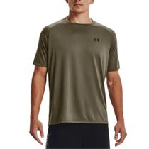 Camiseta Under Armour Sportstyle Left Chest SS Verde Militar - Masculino