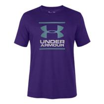 Camiseta Under Armour UA GL Foundation SS T Roxo - Masculino