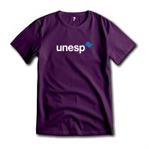 Camiseta Unesp Algodão Premium Malha 100%