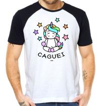 Camiseta unicórnio cague camisa divertida engraçada meme