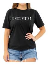 Camiseta Unicuritiba Centro Universitário Curitiba Feminina Camiseta Unicuritiba Centro Universitário Curitiba Feminina