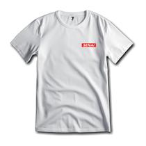 Camiseta Uniforme Senai Malha Fria Antipilling