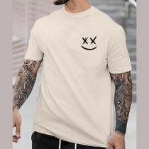 Camiseta Unisex Streetwear Olhos X Tumblr Camisa Premium Envio - Rápido Por Demais
