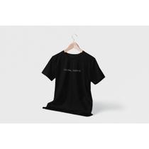 Camiseta Unissex 100% Algodão Frases Engraçadas Calma Caraio