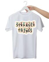 camiseta unissex 100% algodao stringer things cinema filme