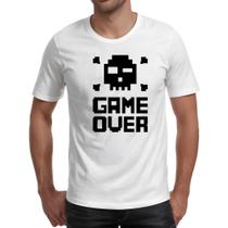 Camiseta Unissex 8 Bits Game Over Camiseta Unissex 8 Bits Game Over