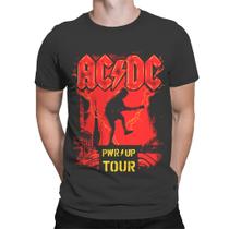 Camiseta Unissex ACDC Power Up Tour 2026 Camiseta Unissex ACDC Power Up Tour 2026
