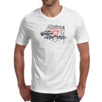 Camiseta Unissex Action Girl on the road