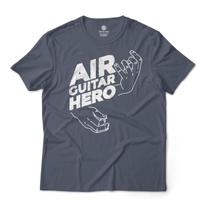 Camiseta Unissex Air Guitar Hero Rock - Presente Super