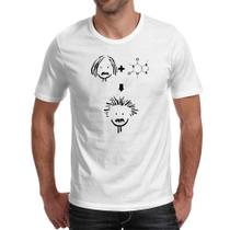 Camiseta Unissex Albert Einstein Cafeina