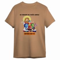 Camiseta Unissex Algodão Convertidamente Linha Gospel Premium