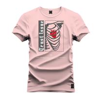 Camiseta Unissex Algodão Estampada Premium Confortável Istune