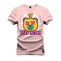 Camiseta Unissex Algodão Estampada Premium Confortável Stay Cool